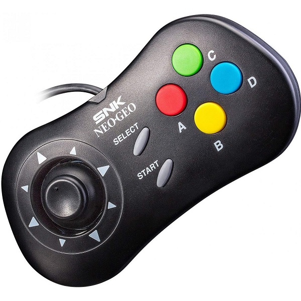 Gamepad Neo Geo Mini Schwarz