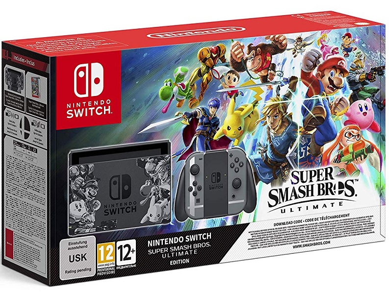 Nintendo Switch Edición Super Smash Bros Ultimate