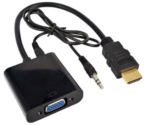 Cable HDMI-VGA con sonido 