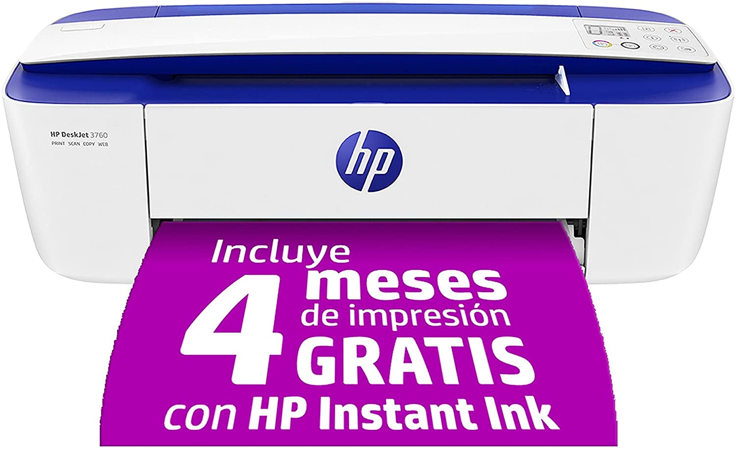 HP Deskjet 3750, la impresora multifunción más pequeña del mundo