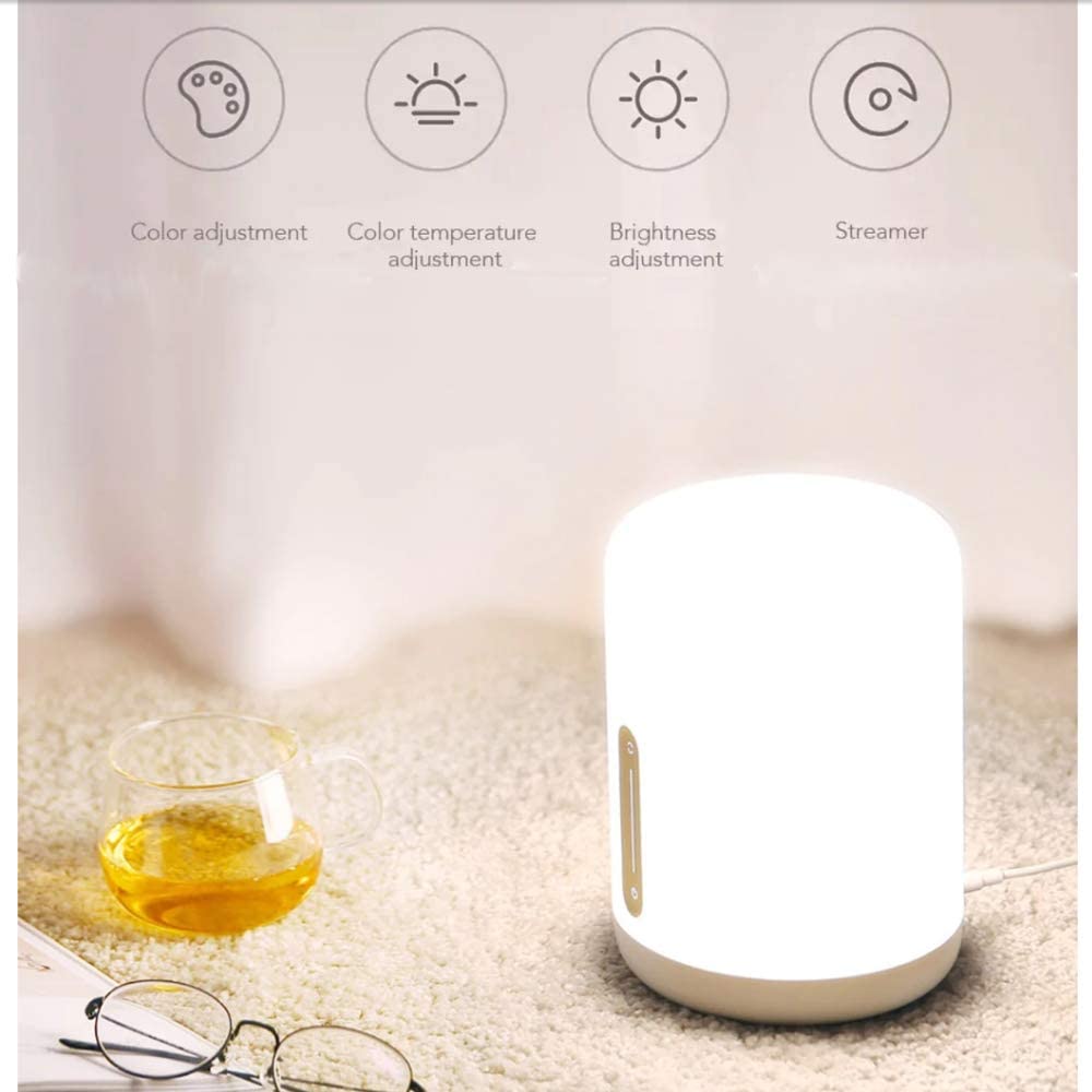 herramienta vacío compensar Lámpara Xiaomi MI Bedside Lamp 2 White - DiscoAzul.com