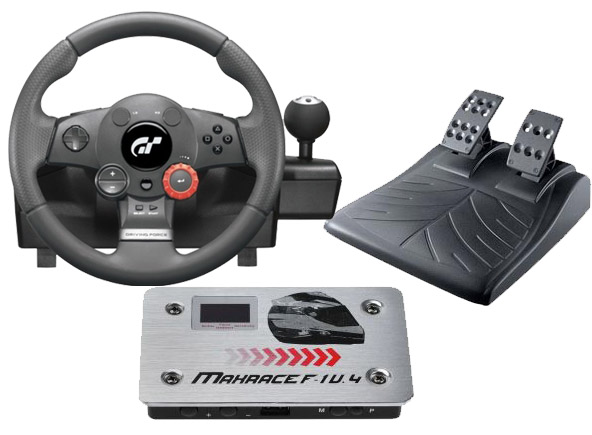 Implementar Pacífico pecado Logitech Driving Force GT Xbox One con XCM F1 Converter MaxRace