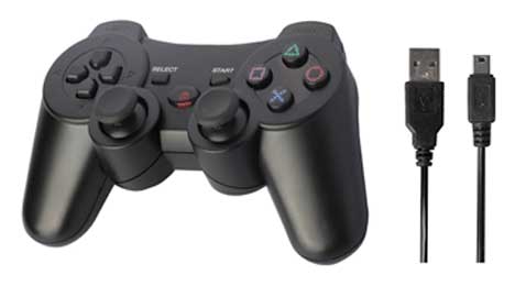 Controller Dual Shock 3 Wireless M.TK. PS3 - Black