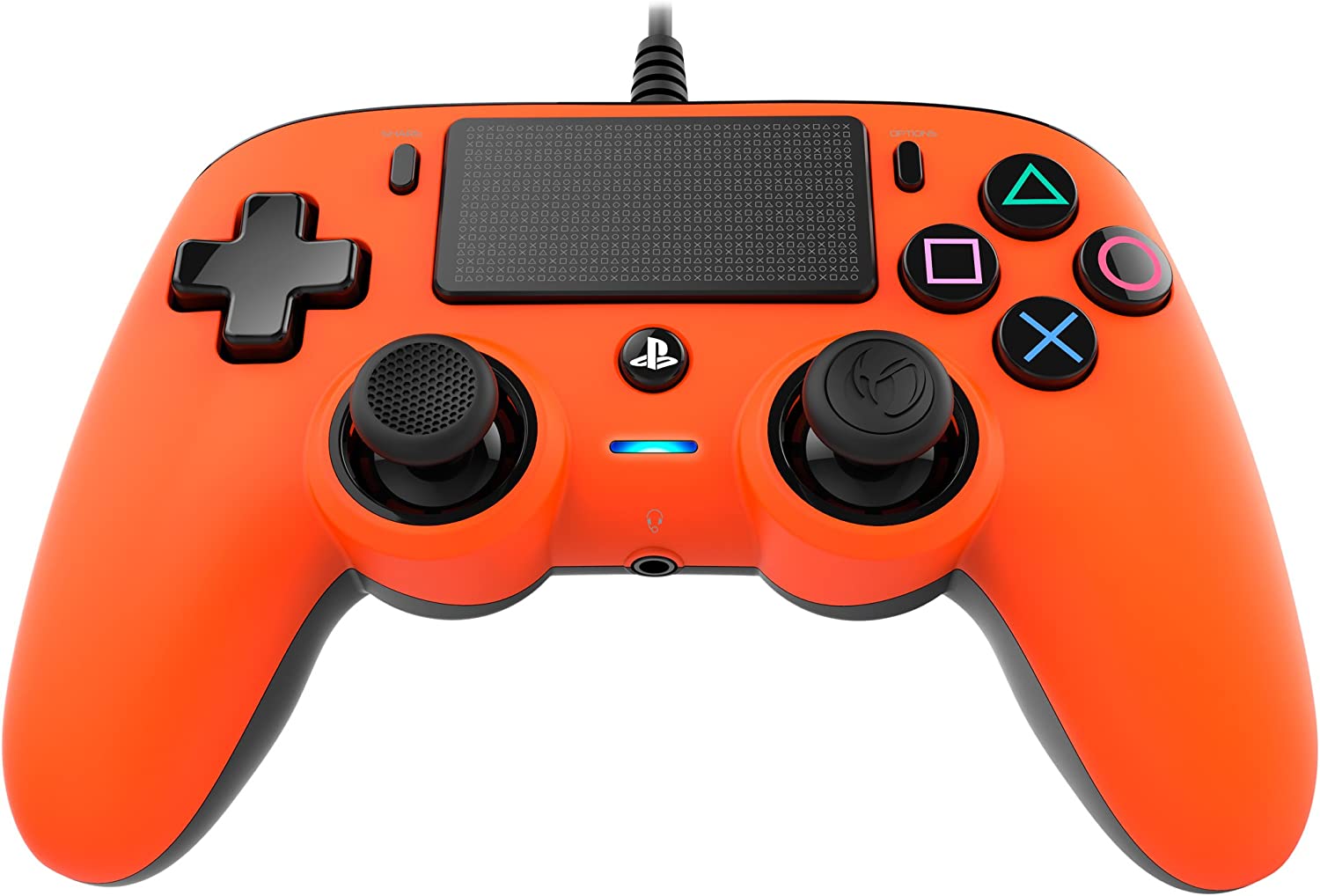 Mando Nacon Compact Wired Orange Oficial PS4 