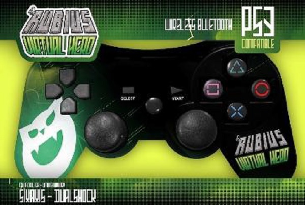 Gamepad PS3 Wireless Bluetooth Rubius Virtual Hero