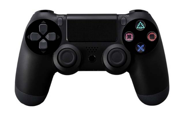 Mando PS4 Doubleshock 4 (No oficial) Negro 