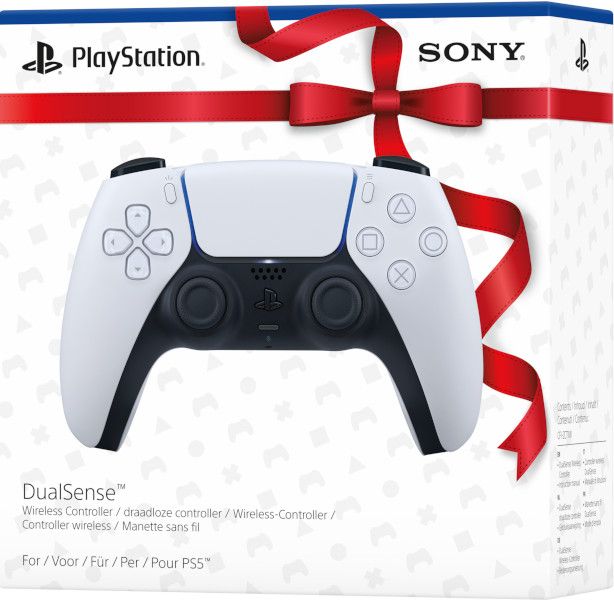 Mando PS5 Dualsense 5 Blanco Caja Regalo 