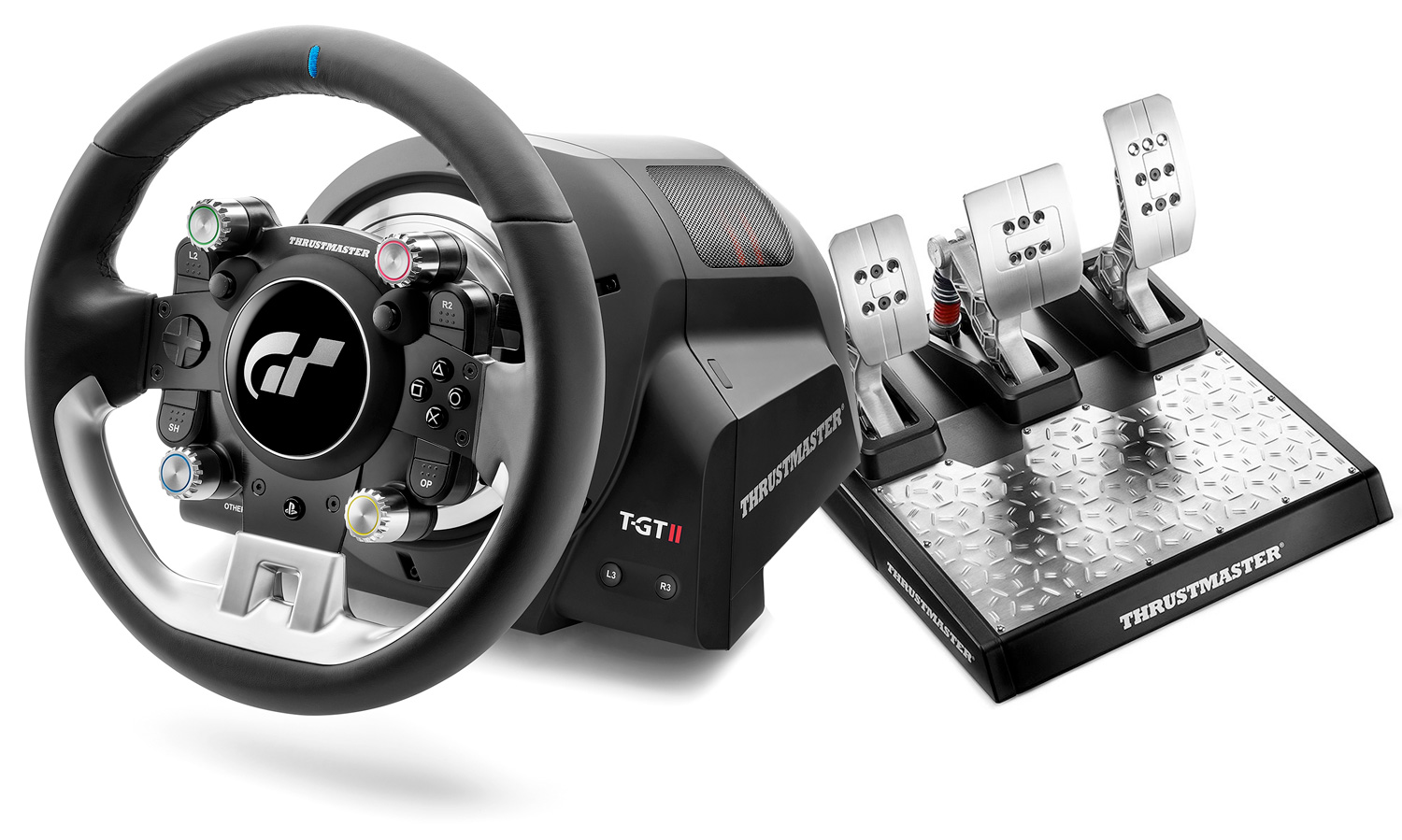 Thrustmaster T-GT II Pack (Volante + Base) + Thrustmaster T-LCM