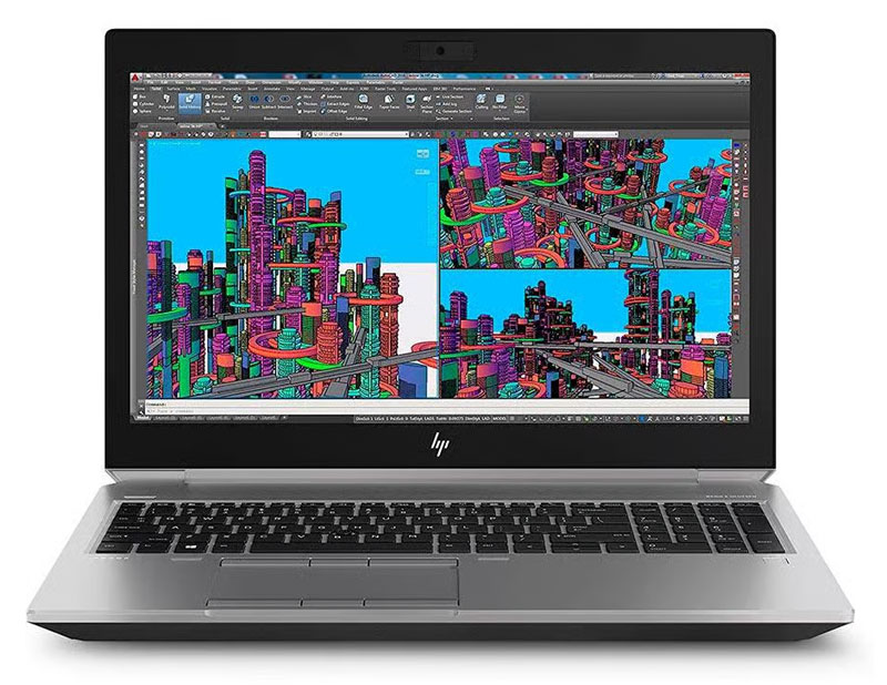 Portátil HP Zbook 15 G5 i7 RAM 16GB SSD 500GB NVIDIA Quadro P1000 (4Gb) Reacondicionado
