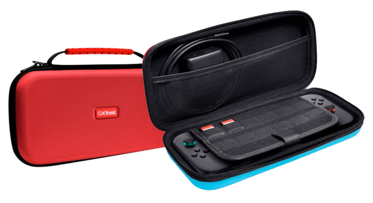 Funda rígida Trust GXT Nintendo Switch 2 Rojo/Azul Funda rígida Trust GXT Nintendo Switch 2 Rojo/Azul