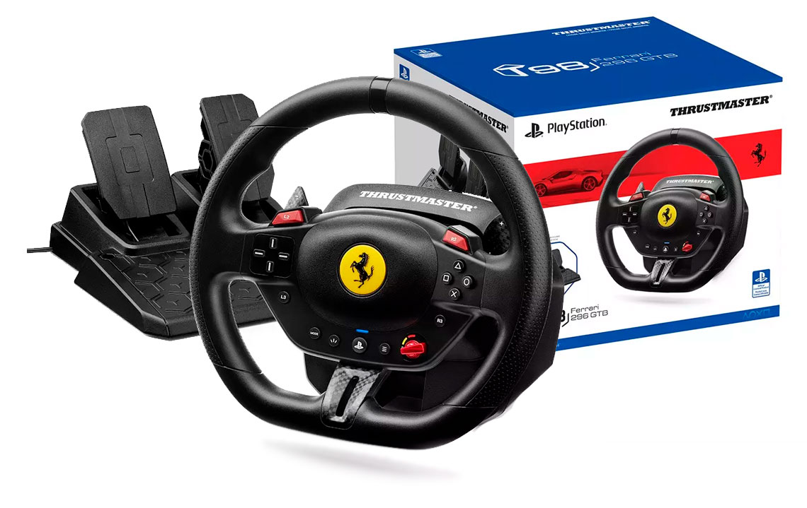 Thrustmaster T98 FERRARI 296 GTB PS5 PS4 PC Thrustmaster T98 FERRARI 296 GTB PS5 PS4 PC