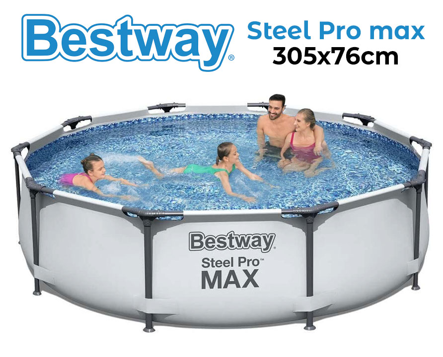 Piscina Bestway Steel Pro Max 305 x 76 cm