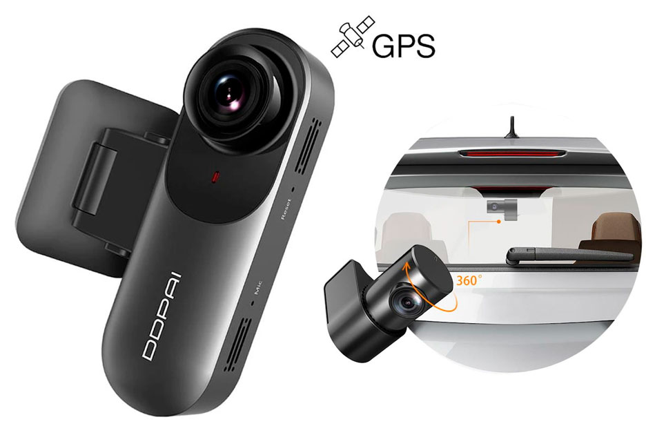 DashCam DDPAI Mola N3 Pro GPS Dual DashCam DDPAI Mola N3 Pro GPS Dual
