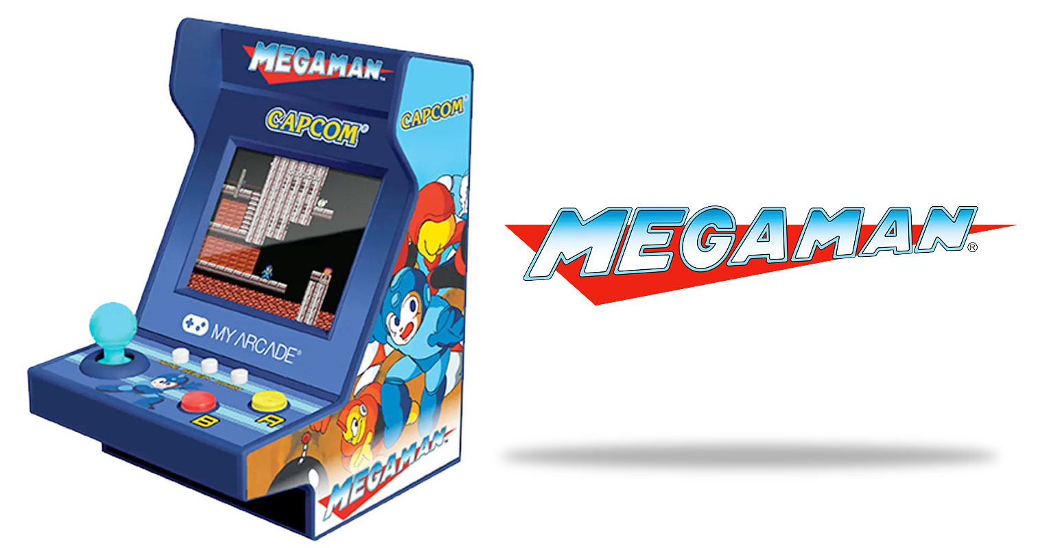 Consola My Arcade Pico Player Megaman (6 juegos)