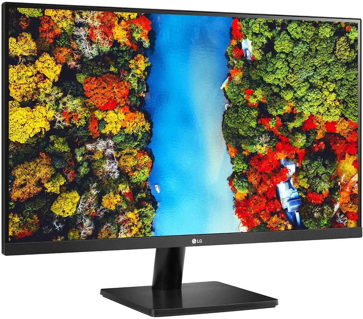  LG Monitor IPS Full HD de 24 pulgadas (1920 x 1080) de 24  pulgadas con AMD FreeSync y tiempo de respuesta MBR de 1 ms, y diseño  prácticamente sin bordes de