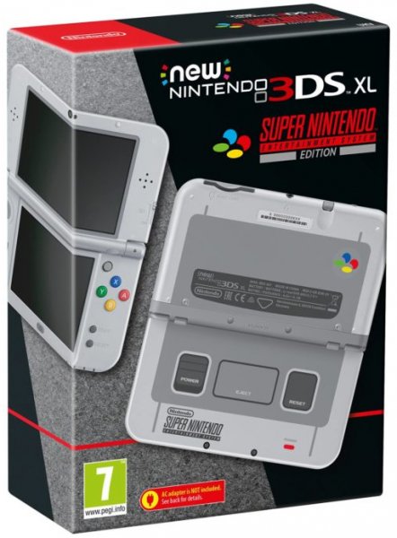 New 3dxl snes edition limitada