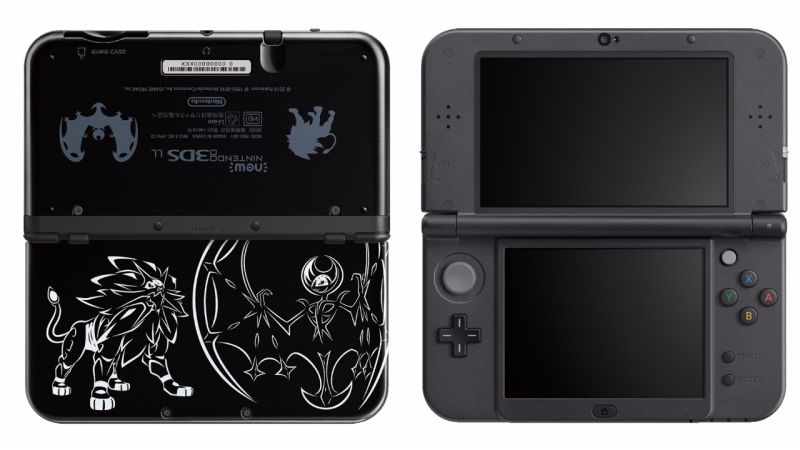 Eliminar Velas Electrónico New Nintendo 3DS XL Edición Pokemon Sol/Luna - DiscoAzul.com