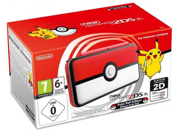 NINTENDO NEW 2DS XL POKEBALL EDITION