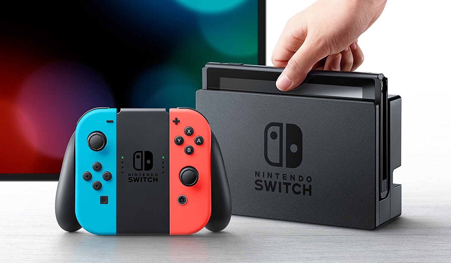 Nintendo Switch Azul y Rojo Neón