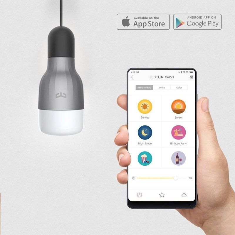 BOMBILLA LED INTELIGENTE XIAOMI SMART BULB WIRELESS E27