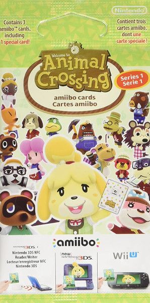 Animal Crossing Amiibo Cards Series 1 Caja completa (42 paquetes) (3  tarjetas por paquete/126 tarjetas)