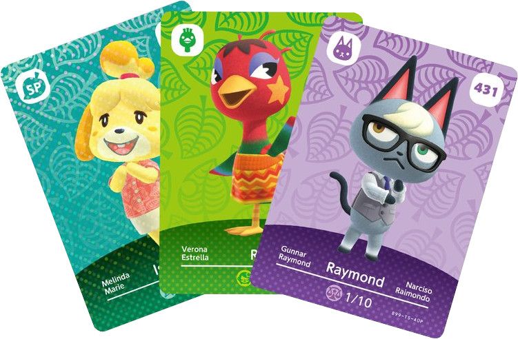 Comprar Pack 3 Tarjetas amiibo Animal Crossing Serie 5 Estándar