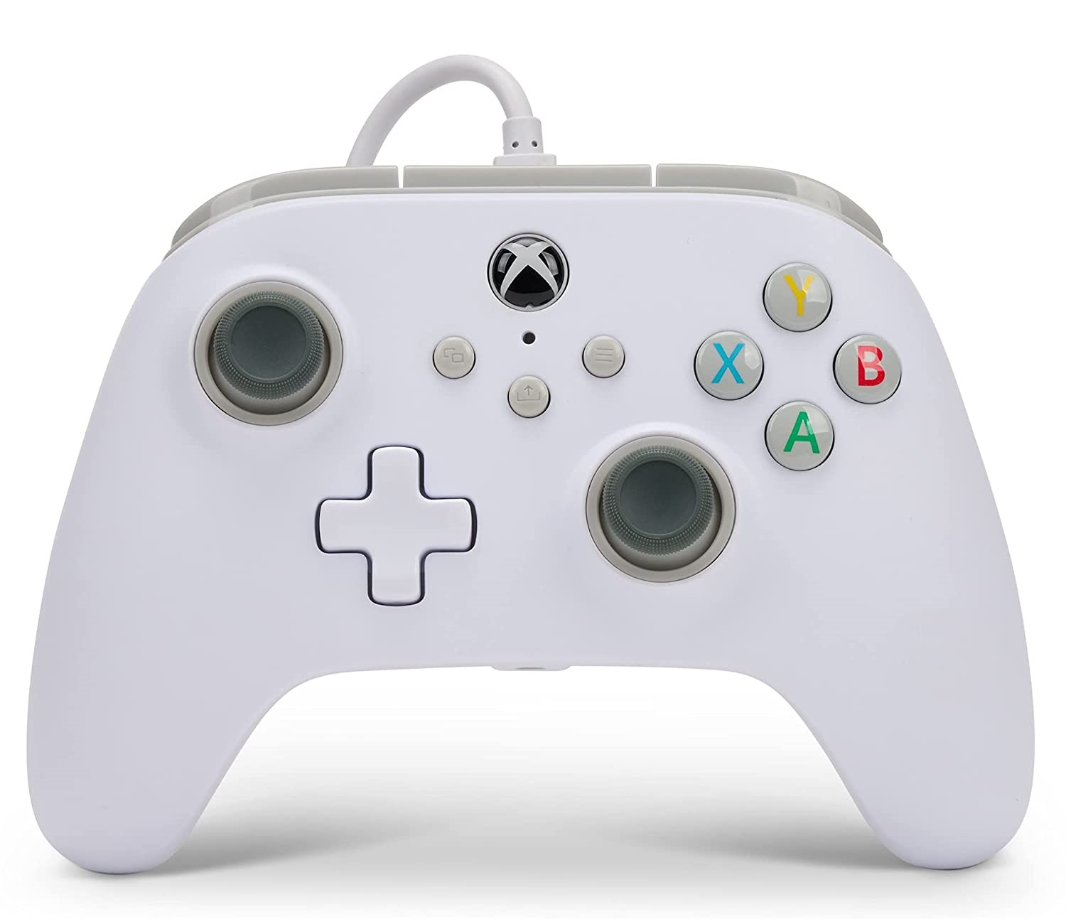 todos los días Clínica Productivo Power A Wired Controller White (Xbox One/Xbox Series/PC)