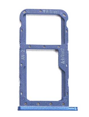 DualSIM Card Tray - Huawei P20 Lite / Nova 3E Blue