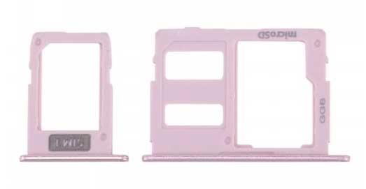Repuesto Bandejas SIM/MicroSD Samsung Galaxy J3/J5 /J7 (2017) Rosa