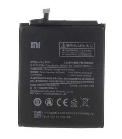Repuesto Batería - Xiaomi Mi A1/Mi 5X/Redmi Note 5A