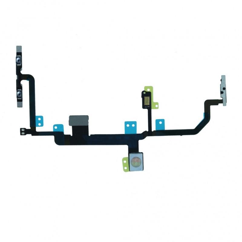 marca expandir Abrazadera Repuesto Cable Flex Volumen y Encendido + Micrófono iPhone 8 Plu