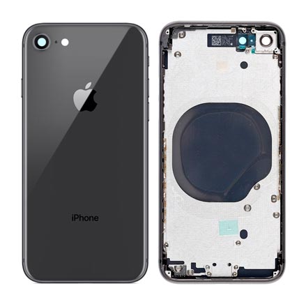 Hinteres Gehäuse - iPhone 8 Space Grau