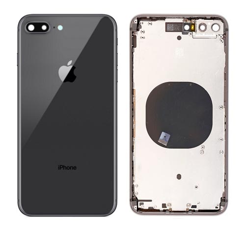Hinteres Gehäuse - iPhone 8 Plus Space Grau