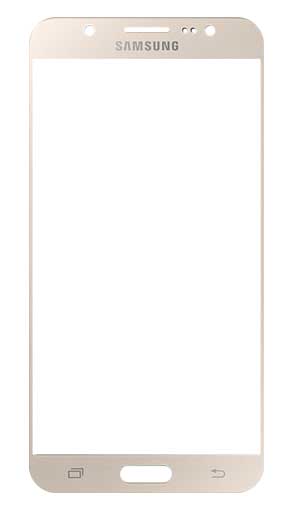 Front Glass Samsung Galaxy J7 (2016) Gold