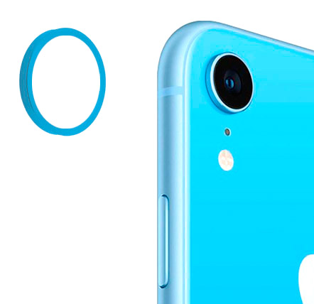 Abdeckung für Rückfahrkamera - iPhone XR Blau