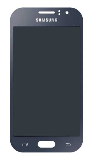 Full Front Samsung Galaxy J1 Ace (J110) Black