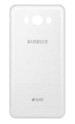 Batterieabdeckung Samsung Galaxy J7 DUOS (2016) J710 Weiss