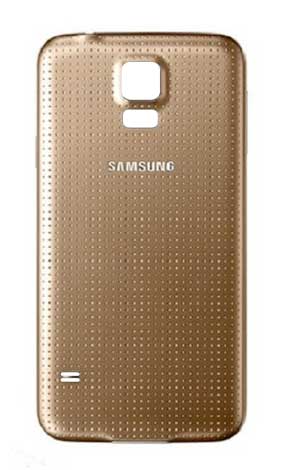Repuesto Tapa Batería Samsung Galaxy S5 Mini Oro