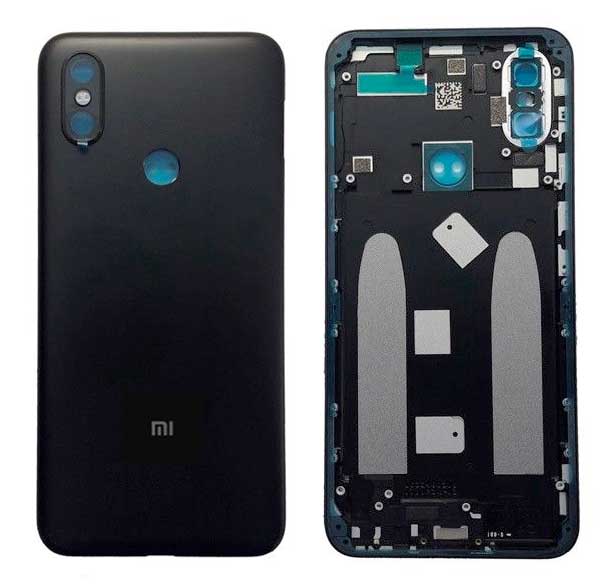 Repuesto Tapa Batería - Xiaomi Mi A2/Mi 6X Negro