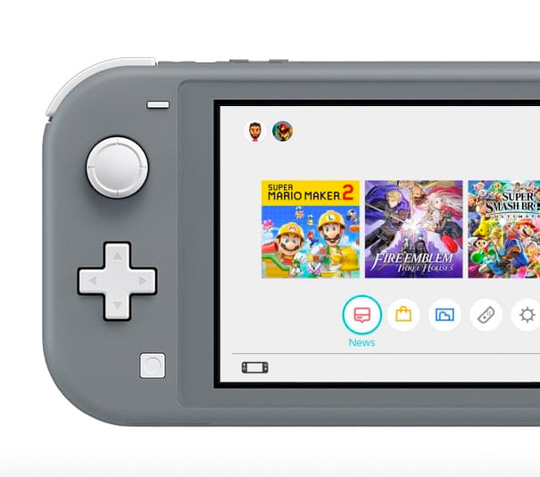 Nintendo Switch Lite Gris