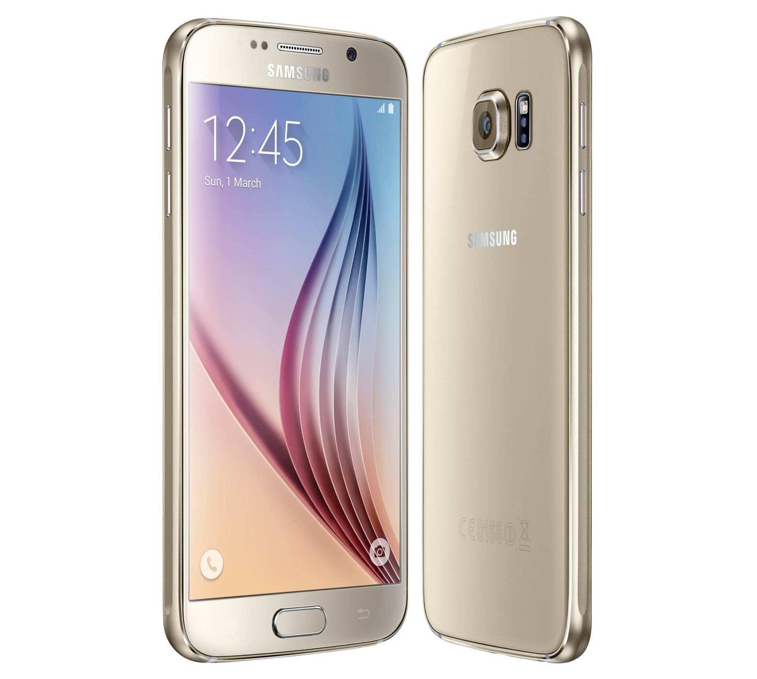 comercio mando Illinois Samsung Galaxy S6 Gold Platinum - DiscoAzul.com