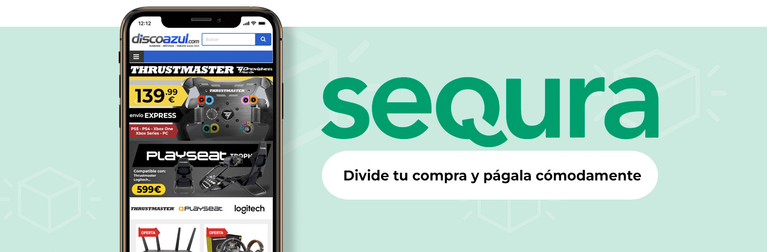 Sequra- Paga en 3, 6 y 12 cuotas sin intereses en Discoazul.com