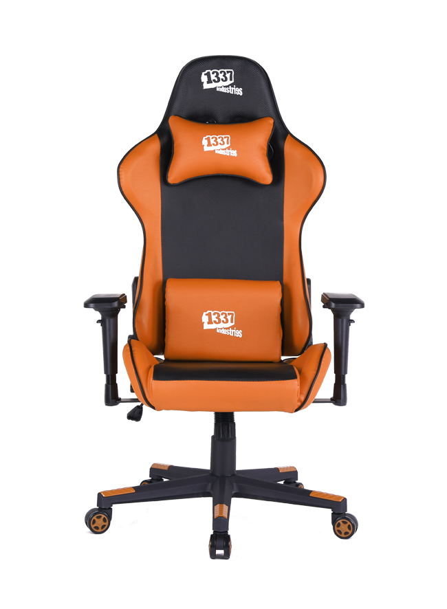 Silla 1337 Industries GC780BL - Naranja/Negra