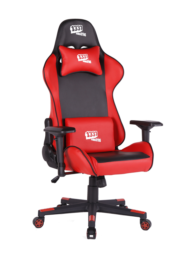 Silla 1337 Industries GC780BL - Roja/Negra