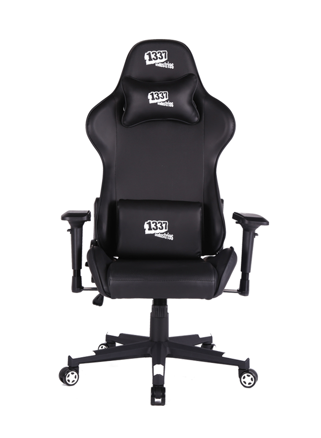 Silla 1337 Industries GC780BL - Negra/Negra