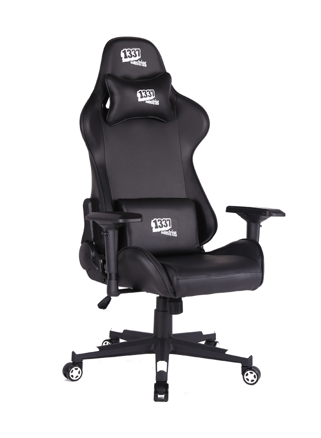 Silla 1337 Industries GC780BL - Negra/Negra