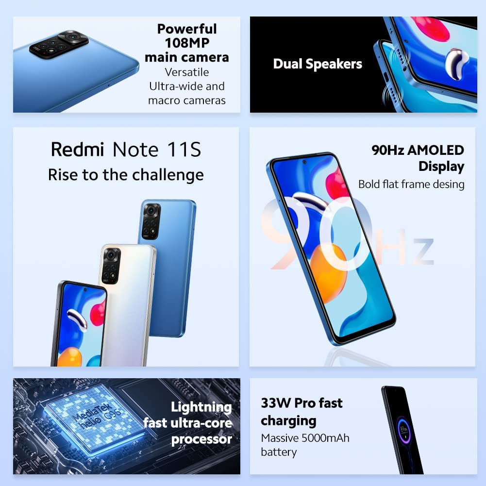 Xiaomi Redmi Note 11S - Azul de 128GB