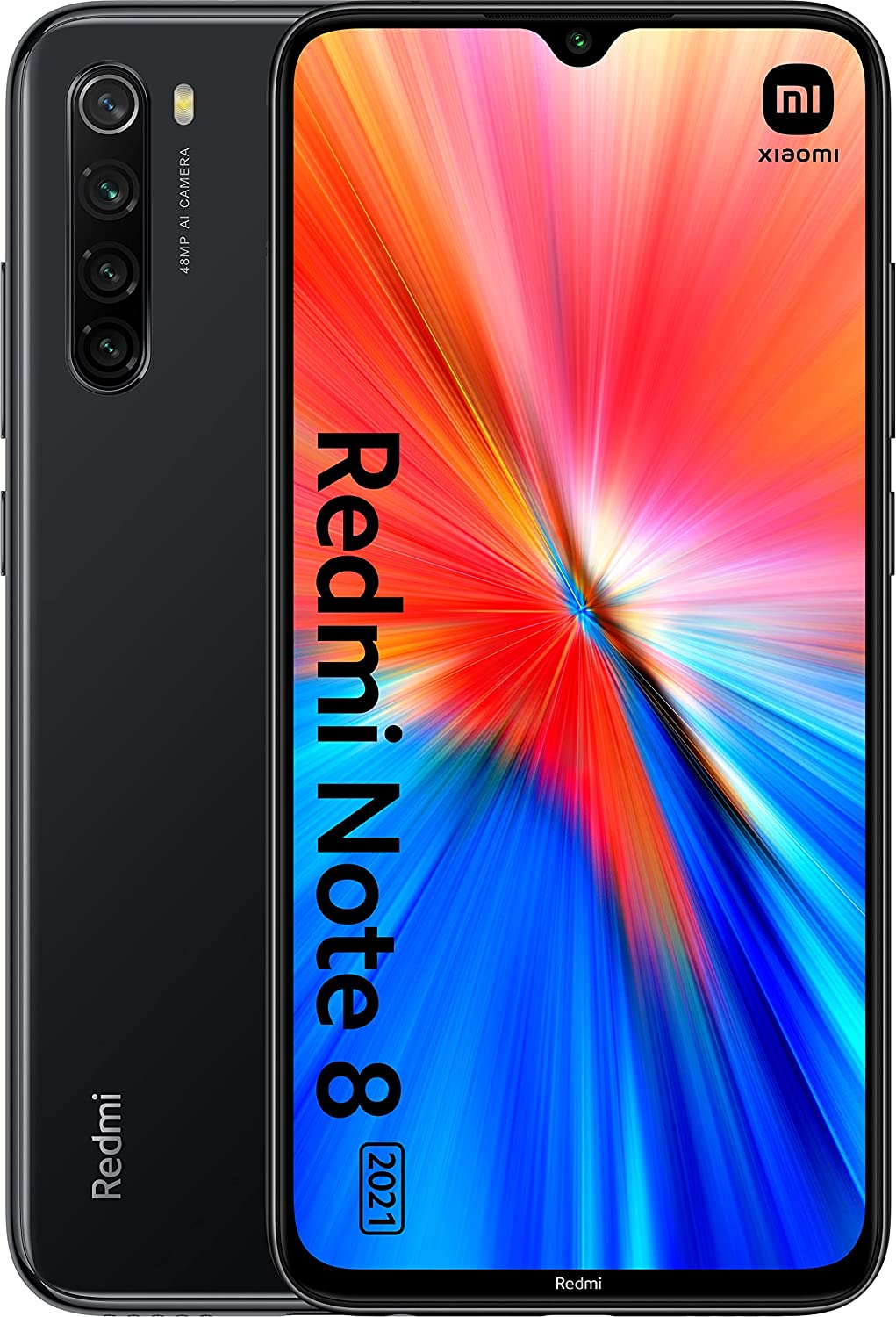Smartphone Xiaomi Redmi Note 8, 64GB/4GB RAM, Negro - Versión Global  Desbloqueado
