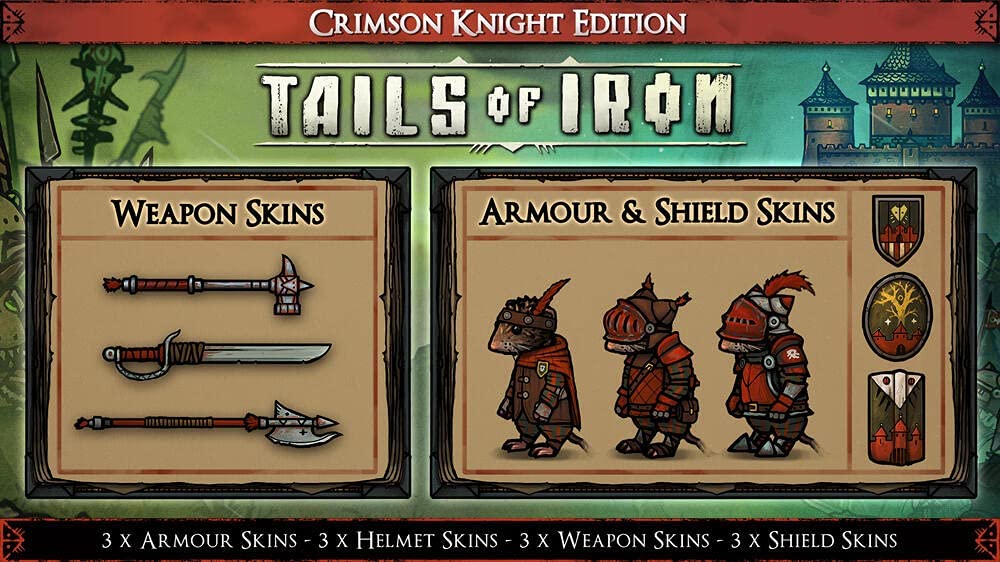 tails of iron crimson knight edition