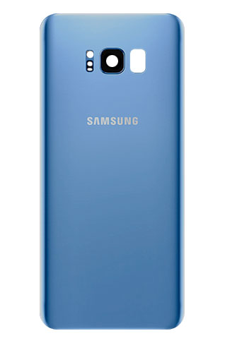 Batteriedeckel mit Rückfahrkamera-Abdeckung - Samsung Galaxy S8 Plus Blau